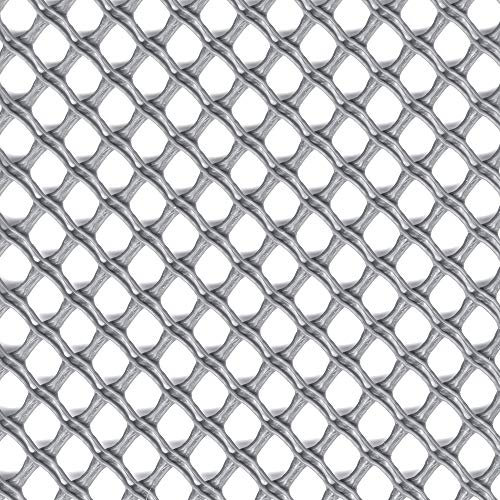 TENAX Airy 1,00x5m Argento, Rete Decorativa Frangivista e Frangivento per Balconi e Recinzioni