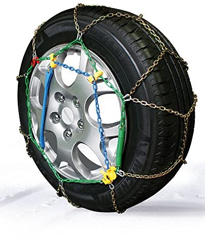 Cadenas de nieve 205 55 R16 de acero 9 mm par homologadas 9 g