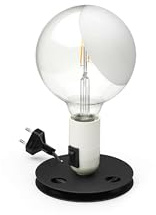 Flos F3299009 - Lampada da tavolo Lampadina, colore: bianco