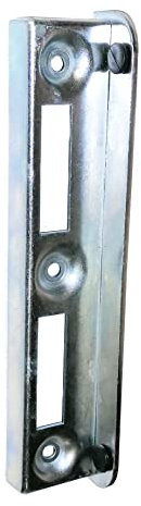 UHRIG Gâche 40 mm, butée de portail galvanisée pour porte de jardin avec boîte de serrure de 40 mm