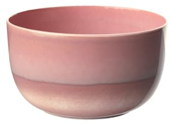 like. by Villeroy & Boch Perlemor Coral - Grand saladier, rose, en porcelaine haut de gamme