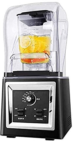 DSDD Licuadoras Licuadora de 1600 W, licuadora trituradora de licuadora de Hielo, licuadora Profesional de encimera de Alta Velocidad con Base, Pulso Incorporado, con recinto de re