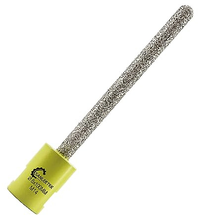 Mèche à Mortier Diamantée 8 x 100mm Mortier Raking Mèche Diamant pour Joints de Briques Enlèvement Mortier et Pointage Tuck Maçonnerie Pierre Brique Marbre M14 Filetage SANLEETEK