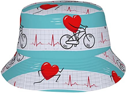 Buytruew Active Healthy Heart Reithelm für Herren und Damen, Erwachsene, Sonnenhut, Wandermütze, Schwarz, Schwarz , One size
