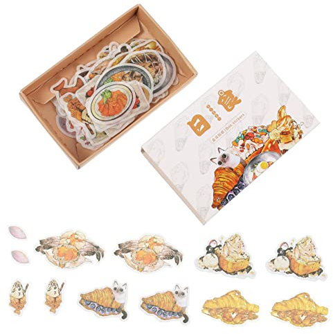 KONTONTY Diy Scrapbook Aufkleber Vintage Serie Boxen Dekorative Sticker Für Album Tagebuch Karten Lesezeichen Laptop Usw