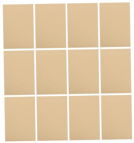 DIYEAH Elegantes Vintage-briefpapier 50 Blatt Kraftpapier Briefpapier Für Das Büro Zum Valentinstag