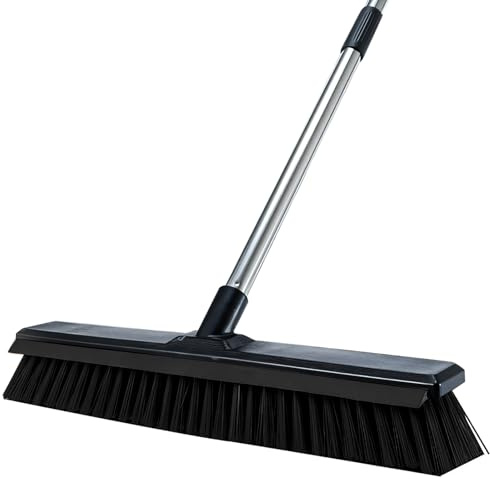 Woobroo Cepillo para Fregar lechada, Negro, 10623 cm