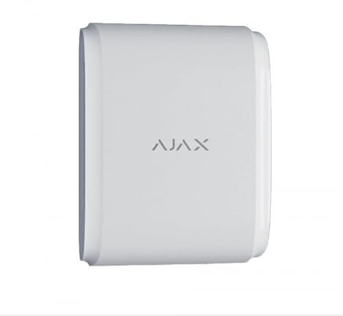 39055 Rilevatore Tenda Wireless Doppio Fascio Da Esterno/Interno, Sensore Pet Immune Fino A 20 Kg, Angolo Rilevamento 180°, Ip54