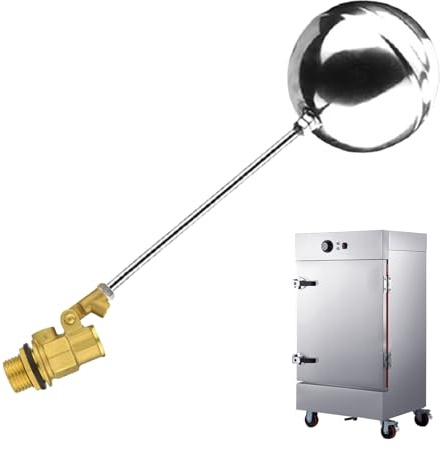 Riempimento automatico per stagno, riempimento automatico 'acqua, regolazione automatica del livello di riempimento, regolazione del livello con arresto di riempimento, sfera galleggiante