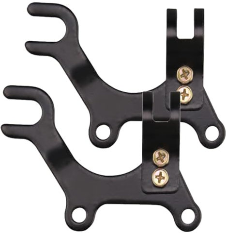 GANAZONO Bremsträger Kohlenstoffstahl Einstellbar 20mm Scheibenbremsen Umbauadapter Fahrrad Bremsanlage Für Fahrräder