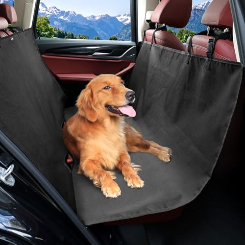 KYG Dog Car Seat Cover, Waterproof Dog Blanket for Rear Seat, Anti-Scratch Car Boot Liner Protector, Universal, 146 * 146cm | Anti-Scratch Dog Blanket for Rear Seat, Universal Fit Car Boot Liner Protector, 146×146cm