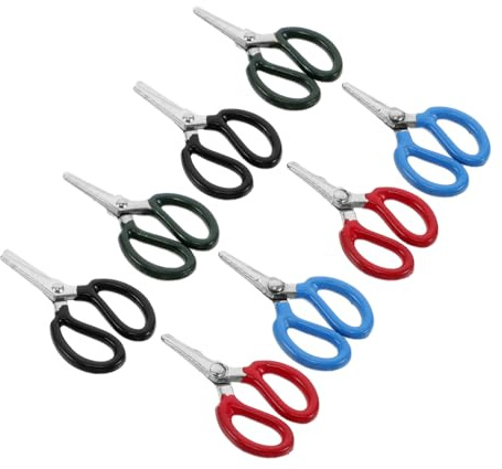 BESPORTBLE 8 Pièces Mini Cissors Modèle Ciseaux Accessoires De Maison Miniature Outils Miniatures