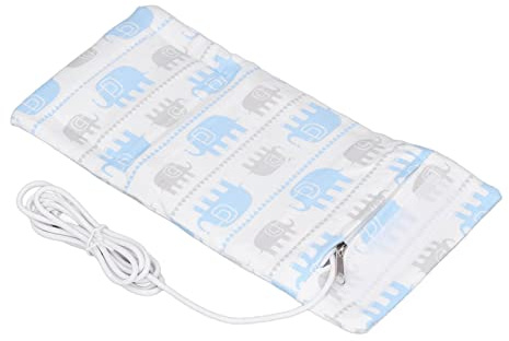 CFTGIW Resemjölk Värmepåse USB Bärbar Kompakt Dragkedja Termostat Nappflaska Värmeväska för Utomhus Elefantbehandling Säkerhet med Gjord Värmedesign Behandling Brandskydd (Elefant)