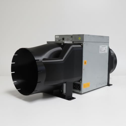 Antminer S19 S21 fläktkåpor | Set för inlopp och utlopp | 8 tum – 200 mm | för slangar eller extern fläkt | Ljud- och bullerdämpande (90 mm PSU)
