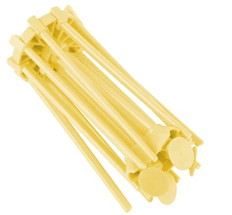 Raguso Nudeltrockner Selbstgemachtes Spaghetti Pasta Nudeltrockner Ständer Trockner Faltbarer Wäscheständer Küchengeräte(Gelb)