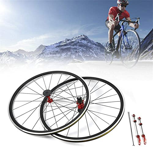 700C Bicycle Wheel Road Bike Front Rear Wheels Ultra Light Rim Brake C/V for 7/8/9/10/11 Speed Wheelset