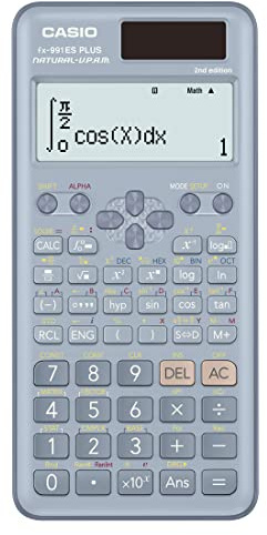 Casio FX-991ES Plus Blau Version 2 Taschenrechner mit wissenschaftlicher Funktion