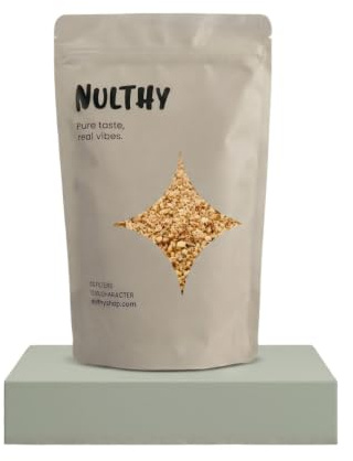 NULTHY - Farina di Mandorle Biologiche con Buccia - Noci Naturali - Agricoltura Biologica - Senza Glutine - Vegan - 1 KG