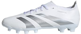 adidas Mens 24 League Low Multi Ground Football Boots White/SLR/Grey 11