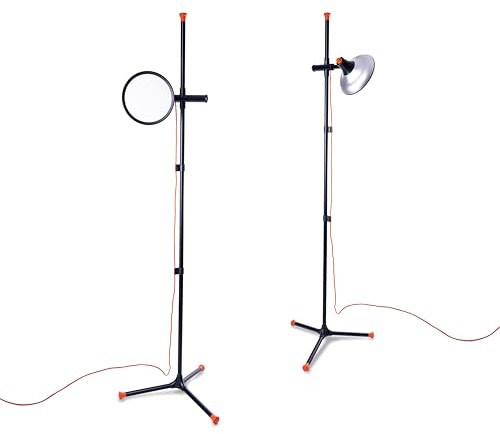 Daylight Lampada da studio Artist, LED 2‑6.000 lux, CRI 95+, diffusore largo 24 cm