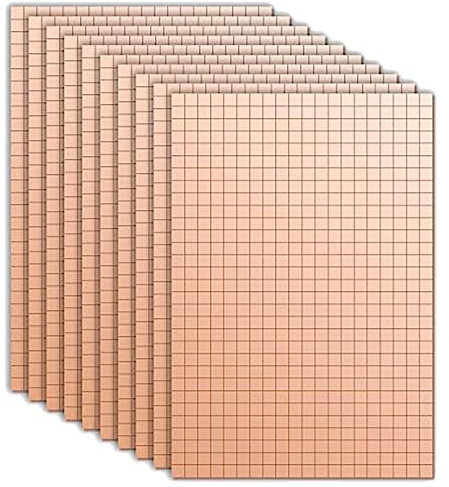 Kliplinc 6000 St¨¹Ck Selbstklebende -Mosaikfliesen, 10 Blatt Glasfliesen 5 X 5 Mm Glasspiegel-Mosaikfliesen-Aufkleber (Ros¨¦Gold)