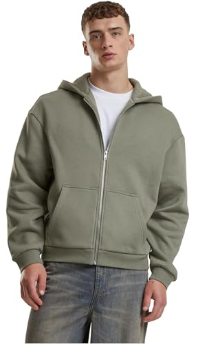 Urban Classics Herren Tb7284-fluffy Zip Hoody Hooded Sweatshirt (1er Pack)