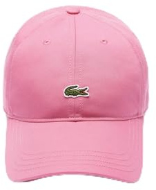 Lacoste Unisex-Erwachsene Organic Cotton Twill Cap Baseballkappe, Reseda Pink, EinheitsgröÃŸe