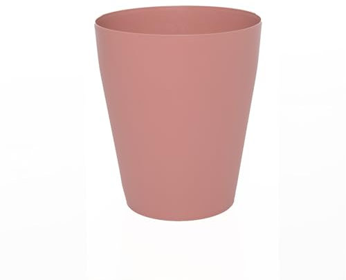 Sinoba Papierkorb Papiereimer Mülleimer Abfalleimer Kunststoff ideal für Kinderzimmer Büro Küche Höhe 26,5cm 12L (Rosa)