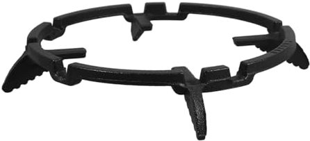 Holibanna Soporte Para Estufa De Gas Anillo Wok De Hierro Fundido, Cuatro Garras Antideslizante, Asas Para Ollas y Leche, Rejilla Auxiliar Estable Para Cocina Doméstica –