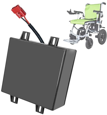 SSCYHT Batería Recargable 24V 20Ah 12Ah 15Ah 25Ah 32Ah Batería de Litio 30Ah Baterías Iones Litio 24V Baterías sillas Ruedas con BMS para Motores 250W a 800W,24v25ah Red Anderson