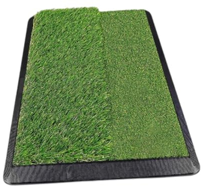 Aymzbd Tapis de Départ de Golf, Tapis D'entraînement pour Gazon Synthétique, Outil D'entraînement pour Les Sports de Plein Air, Gazon Artificiel, Ent, Style A