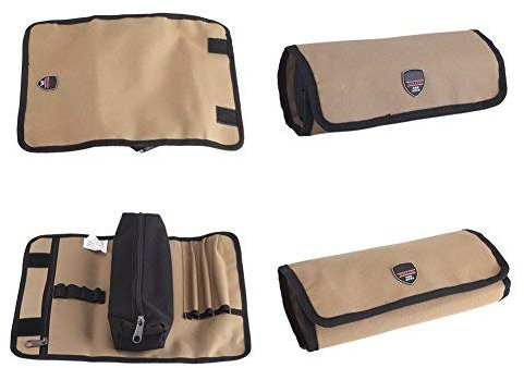 iwobi Trousse à Outils,Pliable Enroulable Poches Rouleau Trousse Outillage