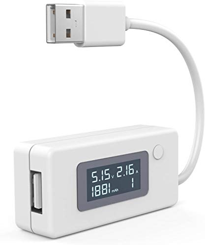 Villageboom USB Tester Meter Voltmeter Multimeter Voltage Current Ammeter Meter LCD Display
