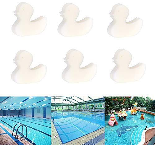 Lifreer Scum Sponge, 6 Pcs Hot Tub and Swimming Pool Oil Absorbing Sponge, Reusable Scum Disc Cleaner, Removes Oils & Grease