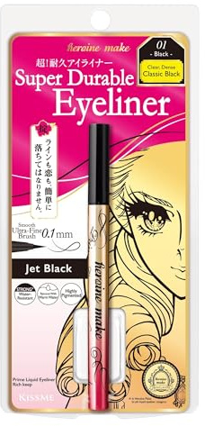 Heroine Make Prime Liquid Eyeliner Rich Keep - 01 Jet Black
