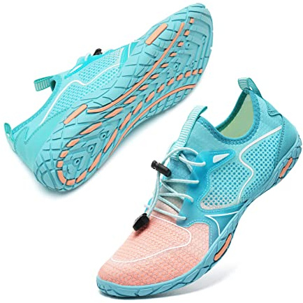 WateLves Badeschuhe Herren Damen Barfußschuhe Wasserschuhe Schwimmschuhe Strandschuhe für Surfen,Tauchen,Bootfahren,Gymnastik Fitness