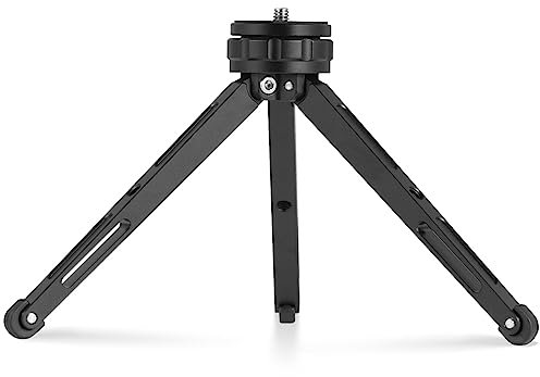 Sequpr Mini Tripod - Portable Camera Stand for Mobile Phone, Tabletop Tripod with Ball Head Stabilizer