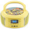 Tragbare Boombox | FM Radio | AUX-In | CD/CD-R | USB | Kopfhöreranschluss | Kompaktanlage | CD-Player | CD-Radio | Stereoanlage | Kinder Radio | Boombox (Glamour Gelb)