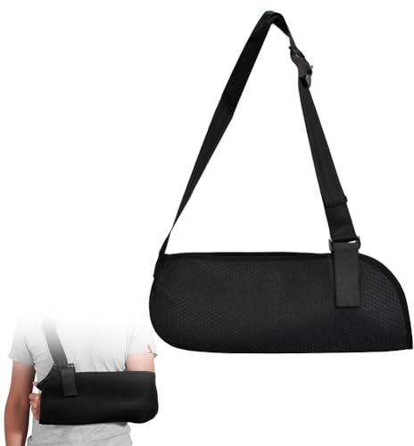 SEMINISMAR Armschlinge Schulter,Einstellbar Armschlaufe Mit Atmungsaktivem Mesh,Armschlaufe Bei Verletzung,Armschlinge Schulter Rechts Links,Armschiene,Arm Bandage,Schulter Bandagen Herren Damen