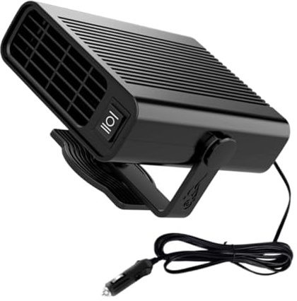 Gatuida Car Fan Heater Tragbare Autoheizung Für Schnelles Entfrosten Und Beschlagen Der Windschutzscheibe Kompakt Und Installieren Für Kalte Tage