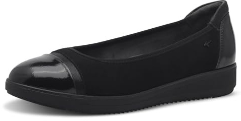 Tamaris Comfort Ballerine da donna con punta arrotondata Comode, Nero (Black), 40 EU