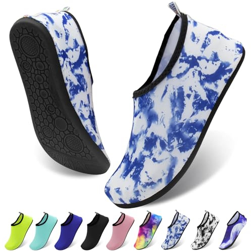 Water Shoes,Aqua Socks,Yoga Shoes, Swimming Shoes, Breathable and Stylish Water Shoes for Beach, Sports, Surf, and Swim, Women Mens
