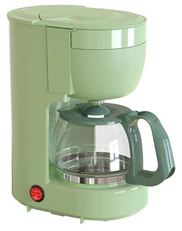 Homeponnew Caffettiera a goccia con 2 ore di mantenimento in caldo, timer programmabile e spegnimento automatico per uso domestico e ufficio
