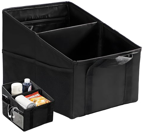 SHILIUZHI Car Organiser,Car Seat Organizer,Front And Rear Seat Storage Compartment.Fits Toys,Snacks,Cups,Books And Tissues,Keeps Your Cars Neat Clutter Free.
