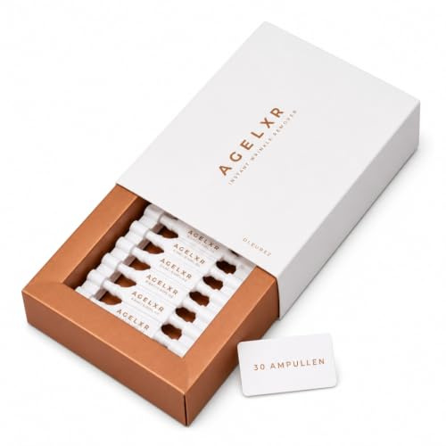AGELXR Rimuovi Rughe Istantaneo - Restringe Rapidamente Rughe, Linee Sottili e Diminuisce gli Occhi Gonfi - Siero per Lifting Facciale Istantaneo - Formula Antinvecchiamento con Argireline