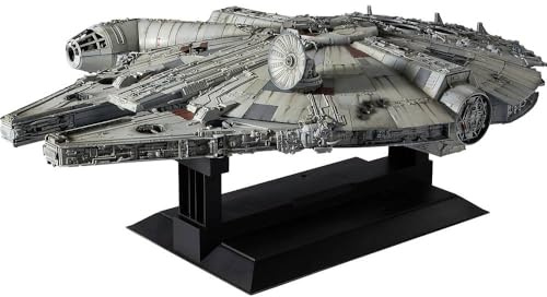 Revell 01206 Millennium Falcon Perfect Grade Bandai (Click System) 1:72 Scale Unbuilt, Pre-coloured, Click-Together (Non-Glue), Plastic Model Kit