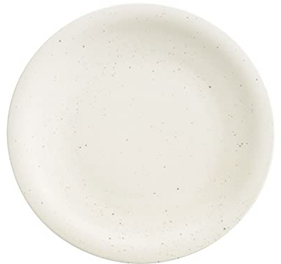 KAHLA Homestyle Brotteller 16 cm natural cotton cremefarbenes Geschirr aus Porzellan mit Steingut- und Keramiklook kleiner Teller flacher Vorlagenteller Dessertteller Snackteller rund
