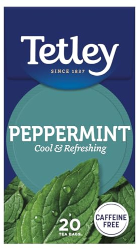 Naturally Caffeine-Free - Smooth & Cooling Herbal Infusion - Rainforest Alliance Certified, Naturally Caffeine-Free Herbal Tea,Packaging may vary