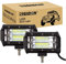 RIGIDON 2 Pcs Led arbeitslicht, 5 Zoll 13cm 72W Spot Strahler Offroad Beleuchtung für Auto SUV ATV, Traktor, LKW, 4x4, 6000K Weiß nebelscheinwerfer, arbeitsscheinwerfer, Scheinwerfer