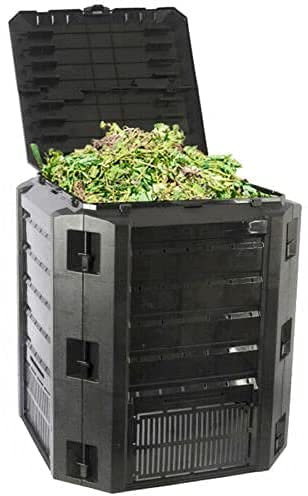 Vision4ever Composter Large 380L Garden Compost Bin Eco Friendly Soil Rubbish Waste Recycle